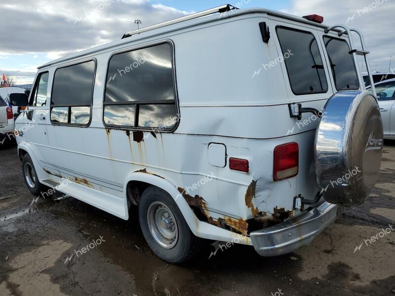 CHEVROLET VAN 1995 white  gas 1GBEG25K0SF111739 photo #3