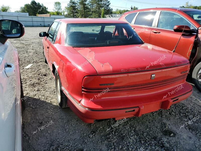 OLDSMOBILE TORONADO T 1991 red  gas 1G3EV13L6MU308033 photo #3