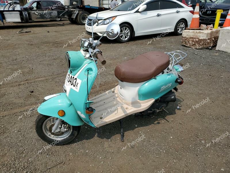 ZHNG MOPED 2018 turquoise   L5YACBPBXJ1106636 photo #3