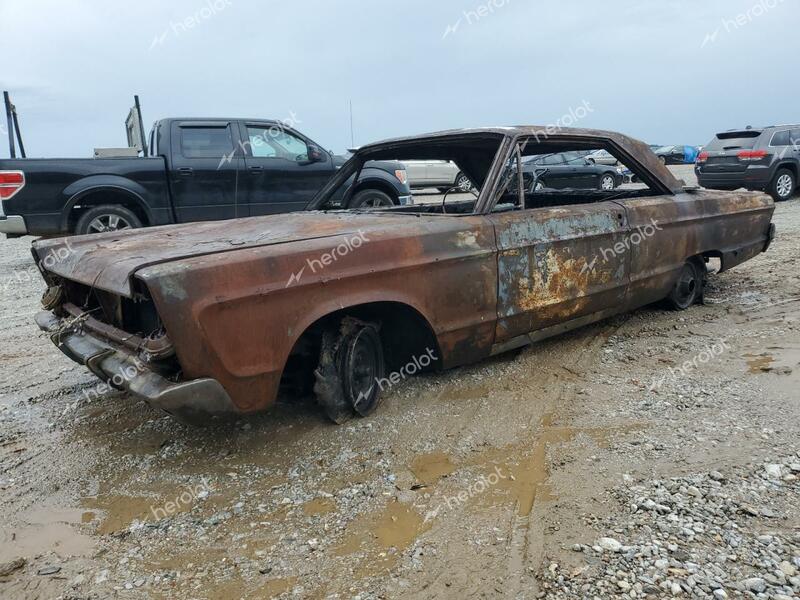 PLYMOUTH FURY 1966 burn   PH23G64161702 photo #1