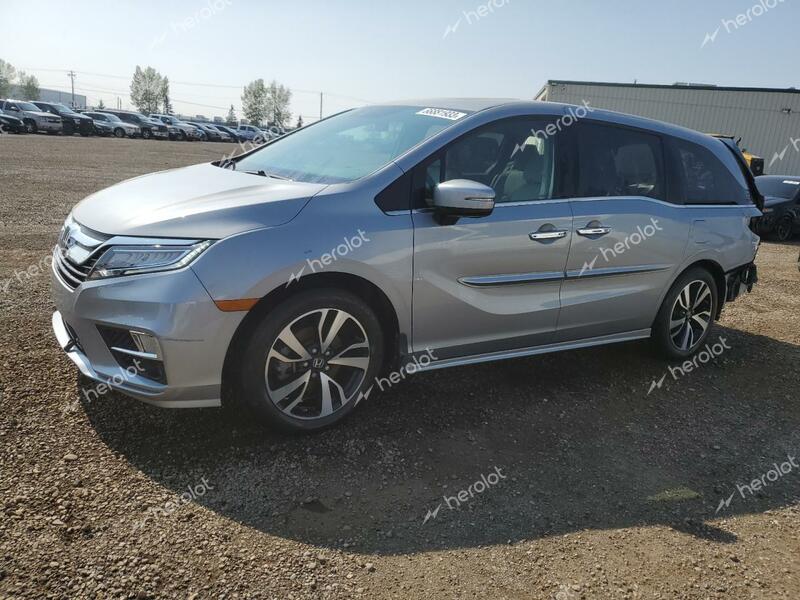 HONDA ODYSSEY TO 2018 silver  gas 5FNRL6H85JB505787 photo #1