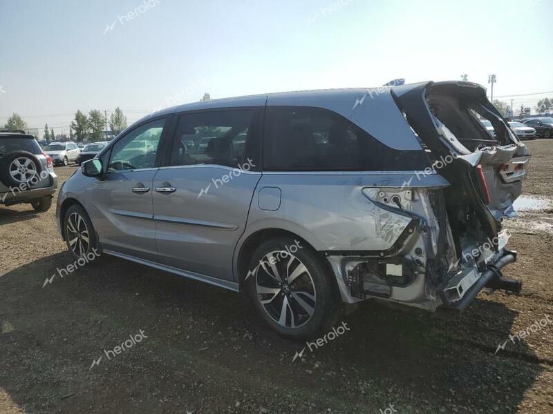 HONDA ODYSSEY TO 2018 silver  gas 5FNRL6H85JB505787 photo #3