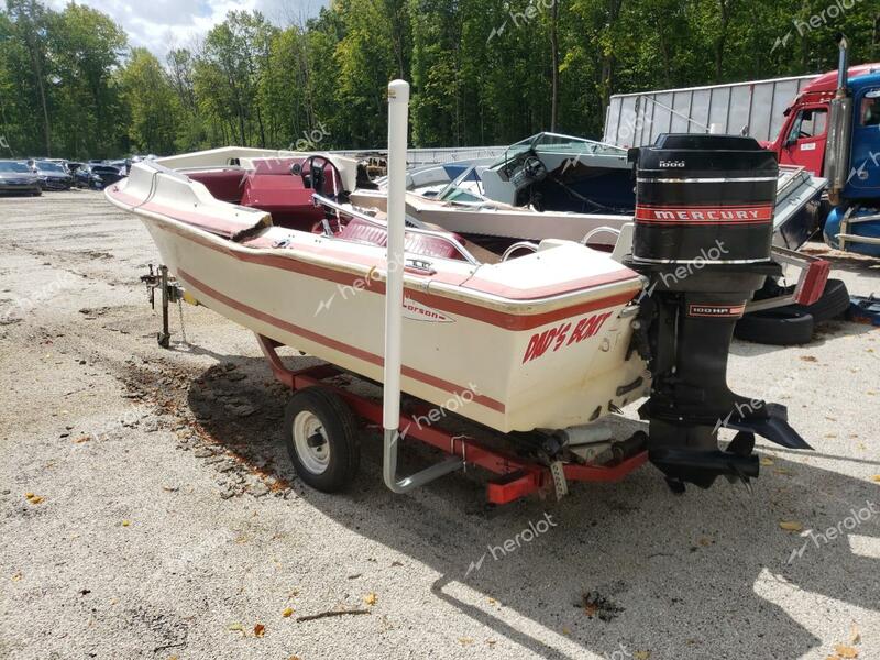 LARS BOAT W/TRL 1969 two tone   WSZ140070589 photo #4