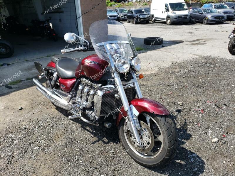 TRIUMPH MOTORCYCLE ROCKET III 2006 burgundy  gas SMTC00L466J249970 photo #1