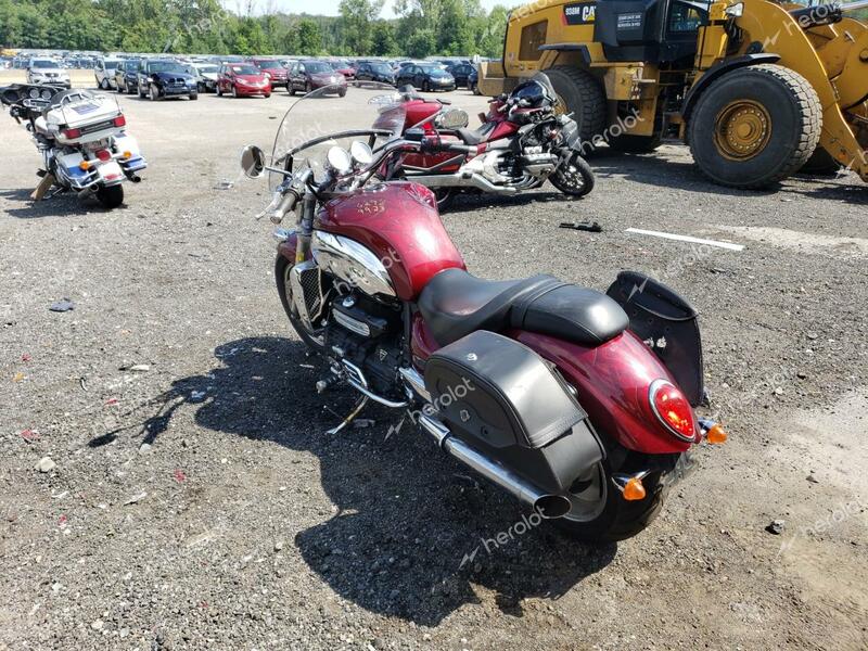 TRIUMPH MOTORCYCLE ROCKET III 2006 burgundy  gas SMTC00L466J249970 photo #4