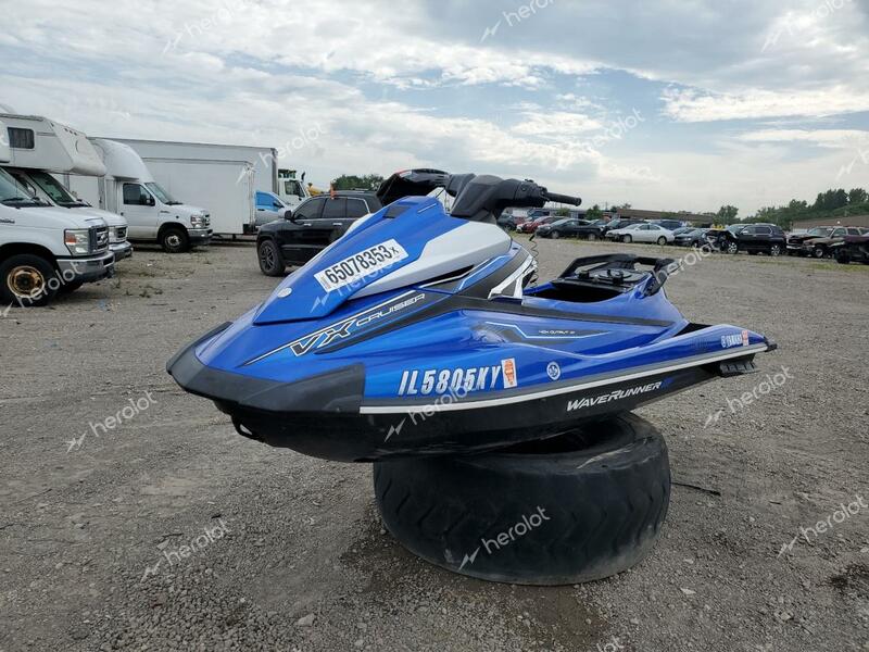 YAMAHA VX CRUISER 2019 blue   YAMA3316E919 photo #3