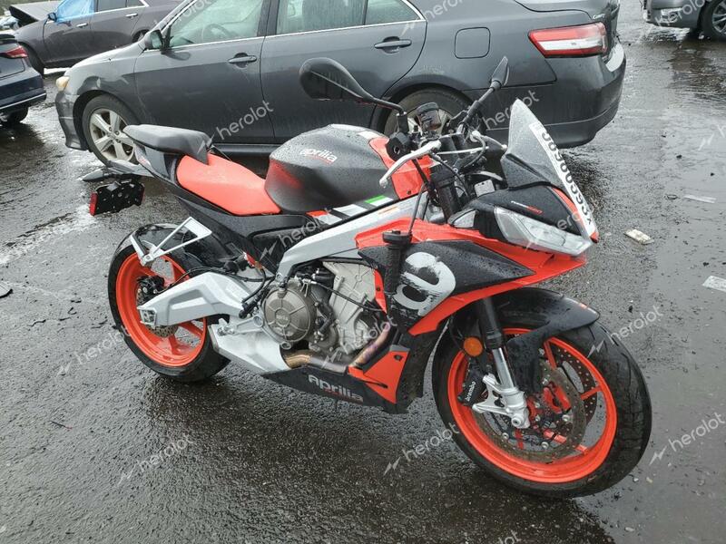 APRILIA TUONO 660 2021 red  gas ZD4KSUE07MS000143 photo #1