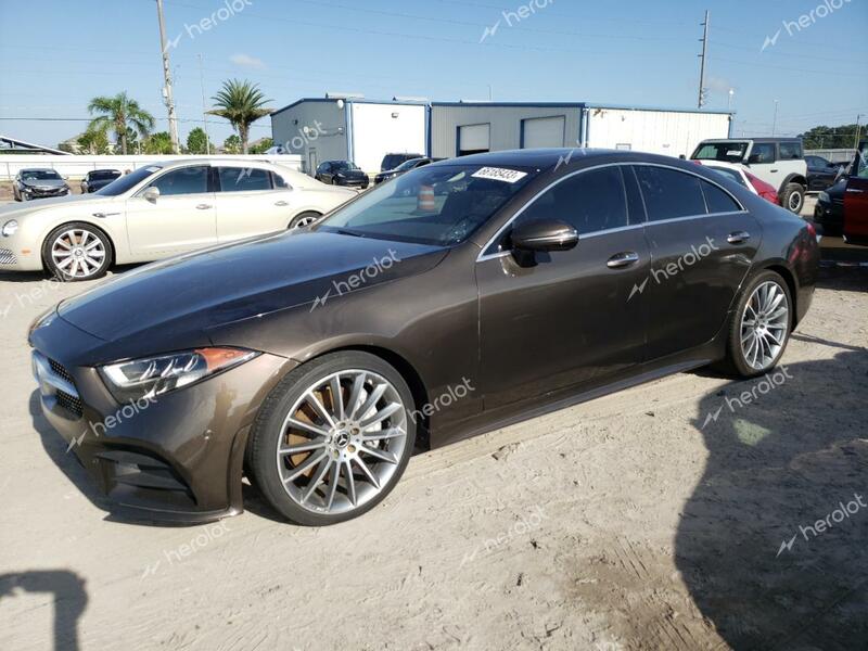 MERCEDES-BENZ CLS 450 2019 brown  gas WDD2J5JB2KA028193 photo #1