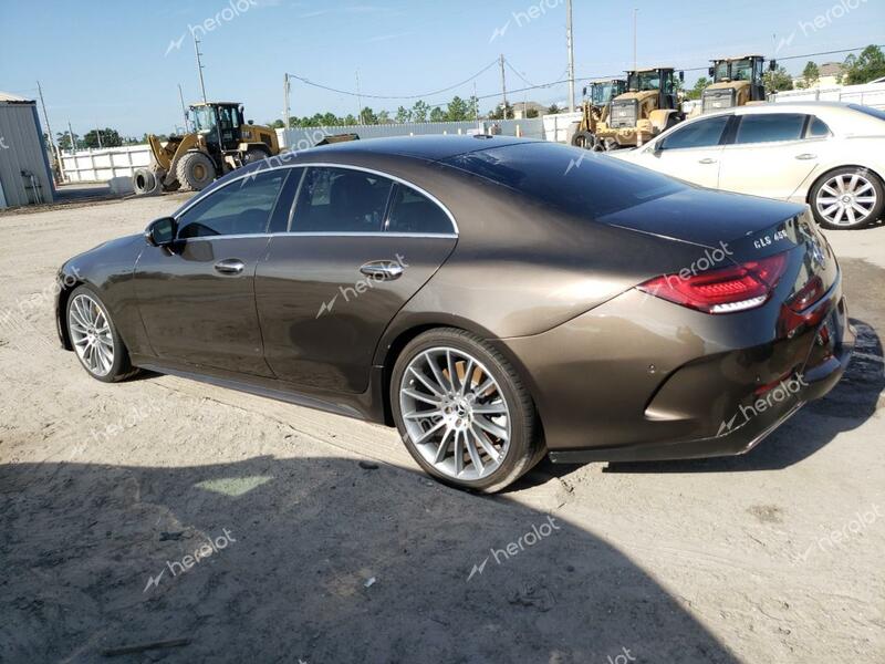 MERCEDES-BENZ CLS 450 2019 brown  gas WDD2J5JB2KA028193 photo #3