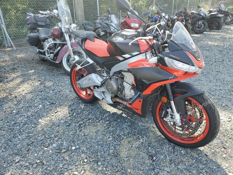 APRILIA TUONO 660 2021 red  gas ZD4KSUE05MS000139 photo #1