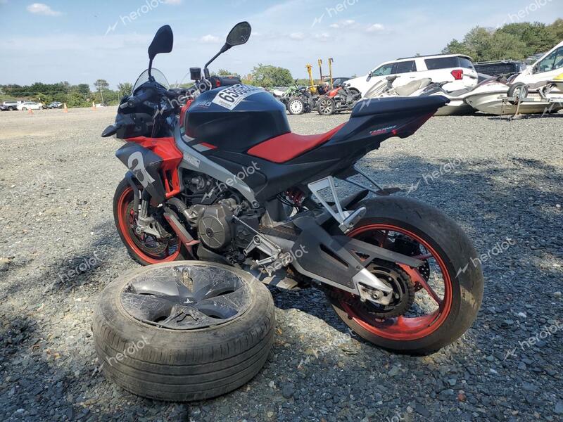 APRILIA TUONO 660 2021 red  gas ZD4KSUE05MS000139 photo #4