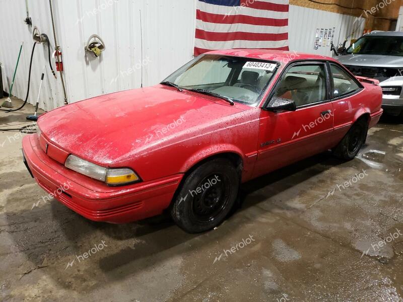 PONTIAC SUNBIRD LE 1994 red  gas 1G2JB14H7R7502744 photo #1