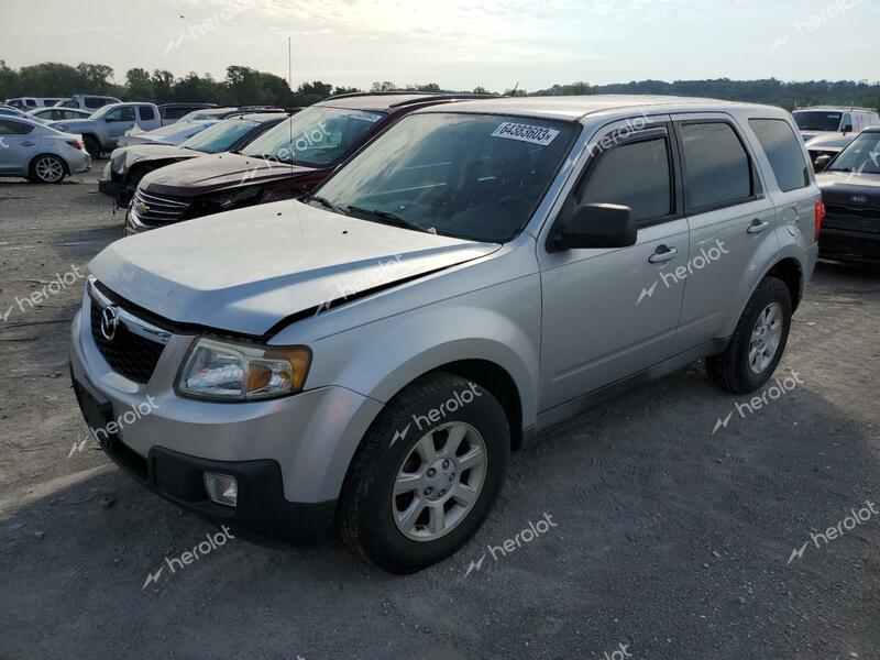 MAZDA TRIBUTE I 2010 silver  gas 4F2CY0C75AKM01659 photo #1