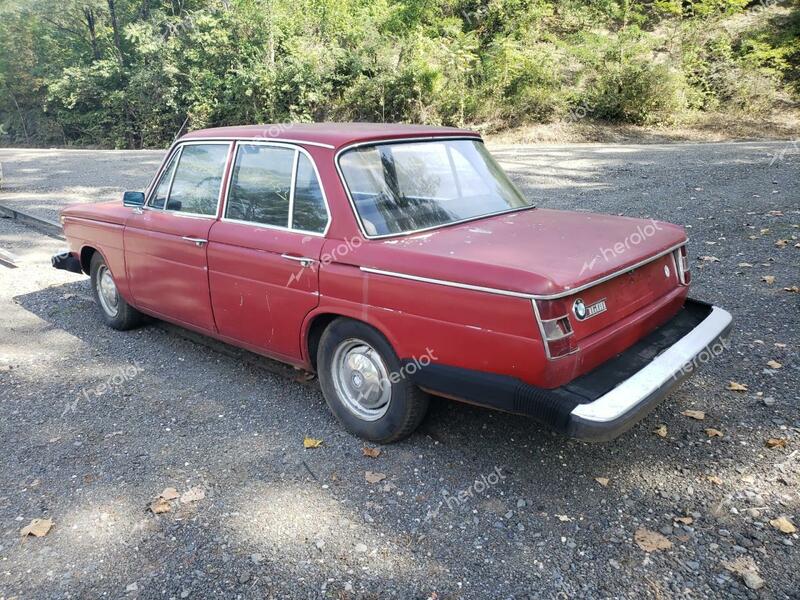 BMW 1600 1967 red   938623 photo #3