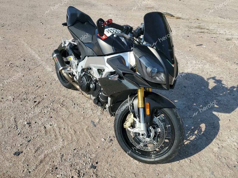 APRILIA TUONO VR4 2013 black racer gas ZD4TYC003DS000855 photo #1