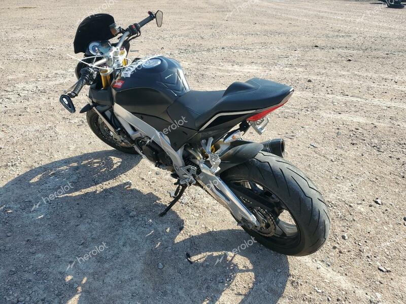 APRILIA TUONO VR4 2013 black racer gas ZD4TYC003DS000855 photo #4