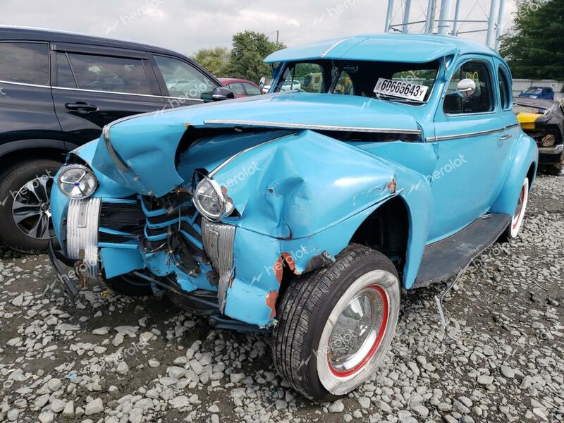 OLDSMOBILE 66 1940 blue   560312 photo #1