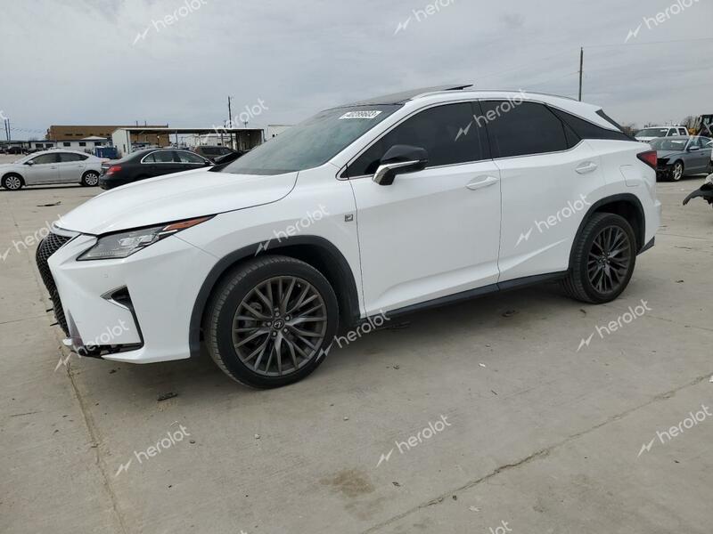 LEXUS RX 350 BAS 2017 white  gas 2T2BZMCA1HC129663 photo #1