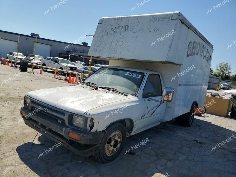 TOYOTA PICKUP CAB 1992 white  gas JT5VN94T7N0028168 photo #1