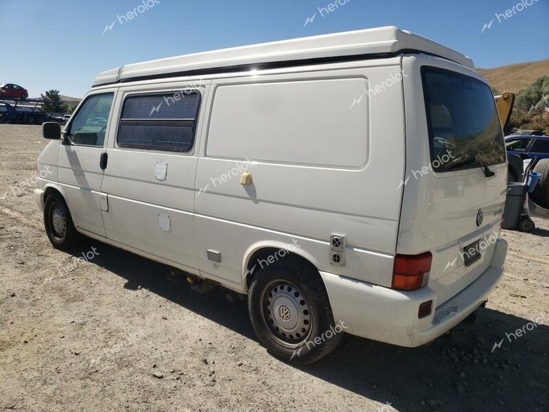 VOLKSWAGEN EUROVAN CA 2001 white  gas WV2EB470X1H099976 photo #4