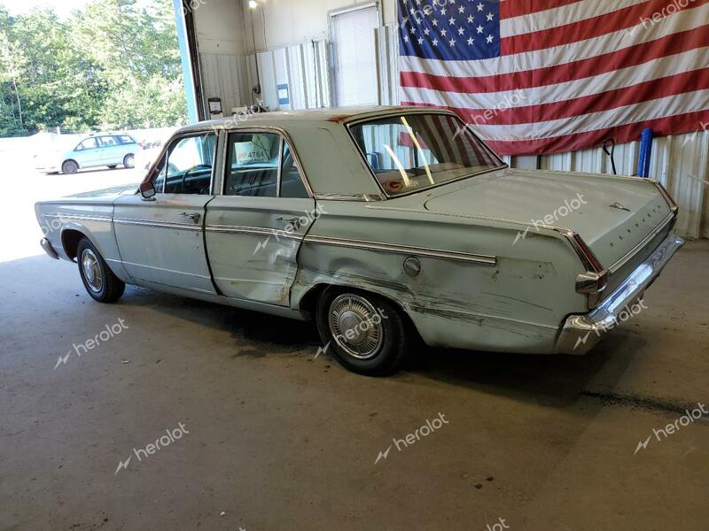 PLYMOUTH VALIANT 1966 blue   VH41B65171846 photo #3