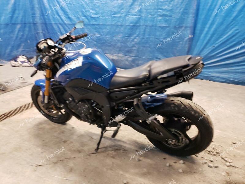 YAMAHA FZ8 N 2011 blue racer gas JYARN27E9BA001047 photo #4