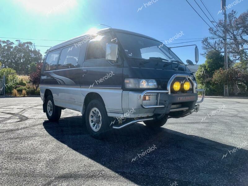 MITSUBISHI DELICA 1994 blue   P35W0411027 photo #1