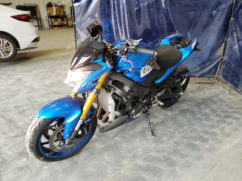 SUZUKI GSX-S1000 2016 blue  gas JS1GT79AXG2100206 photo #3