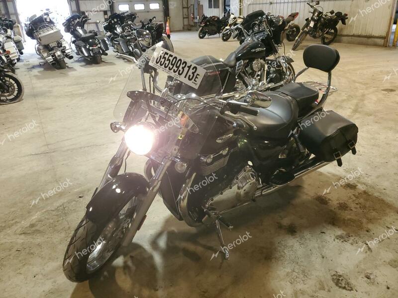 TRIUMPH MOTORCYCLE THUNDERBIR 2010 black road/str gas SMTB00TL5AJ431834 photo #3