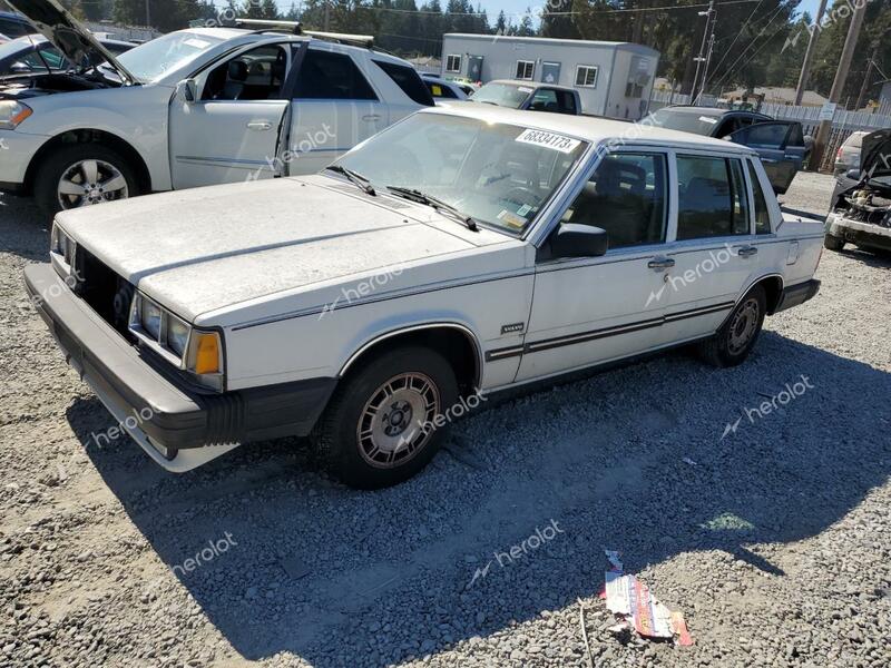 VOLVO 740 GLE 1987 white  gas YV1FX8842H1171120 photo #1