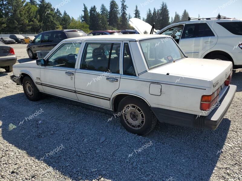 VOLVO 740 GLE 1987 white  gas YV1FX8842H1171120 photo #3