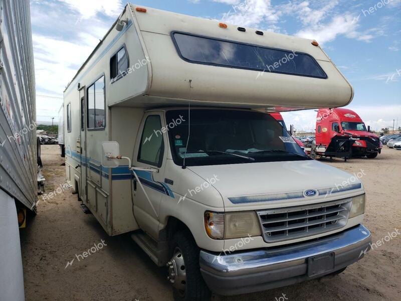 FORD E350 ECONO 1994 white  gas 1FDKE30G6RHB21554 photo #1