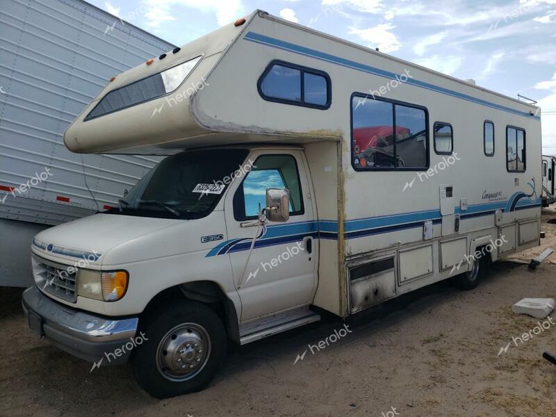 FORD E350 ECONO 1994 white  gas 1FDKE30G6RHB21554 photo #3