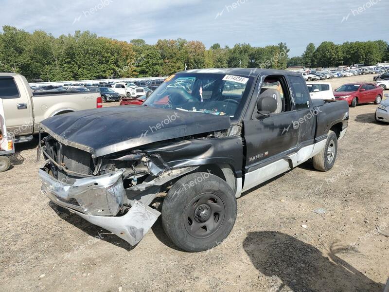 DODGE TRUCK 1999 black  gas 3B7HC12Y8XG147093 photo #1