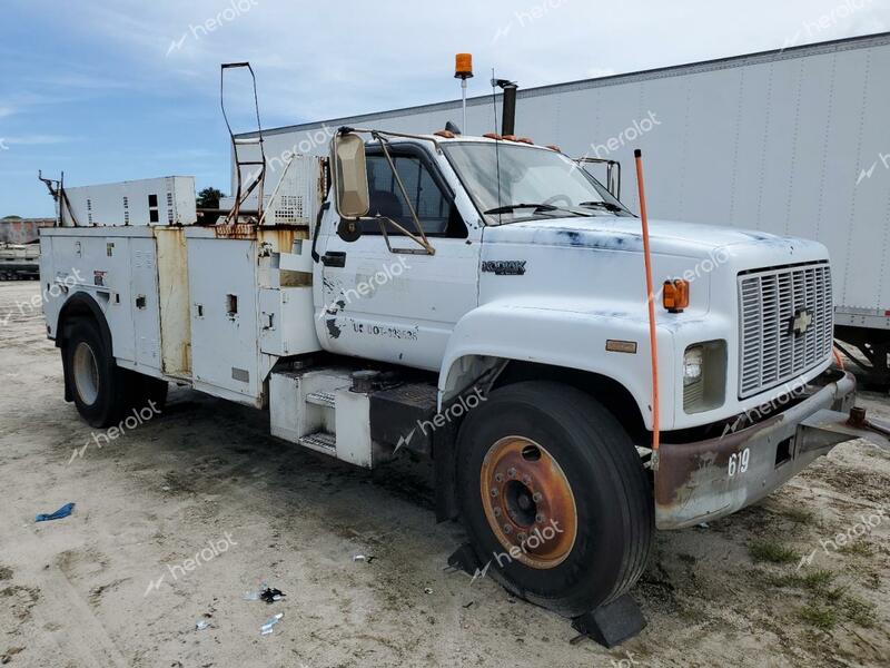 CHEVROLET KODIAK C7H 1995 white  diesel 1GBM7H1J0SJ109157 photo #1