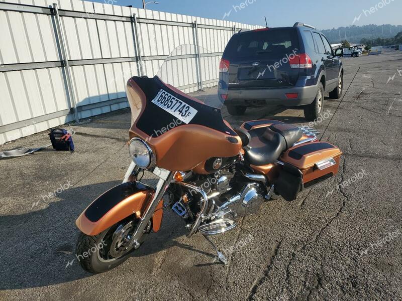 HARLEY-DAVIDSON FLHX 105TH 2008 orange road/str gas 1HD1KB4458Y611130 photo #3