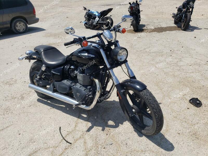 TRIUMPH MOTORCYCLE SPEEDMASTE 2015 black road/str gas SMT915RN5FT664920 photo #1