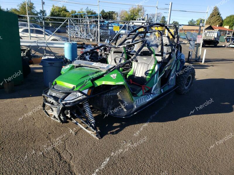 ARCTIC CAT WILDCAT XX 2013 green   4UF13MPV9DT306762 photo #3