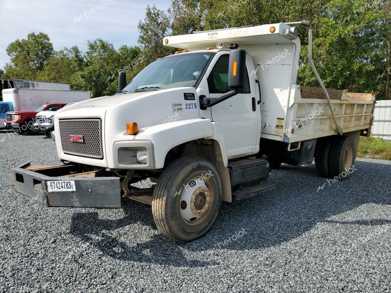 GMC C7500 C7C0 2005 white conventi diesel 1GDP7C1C95F514479 photo #3