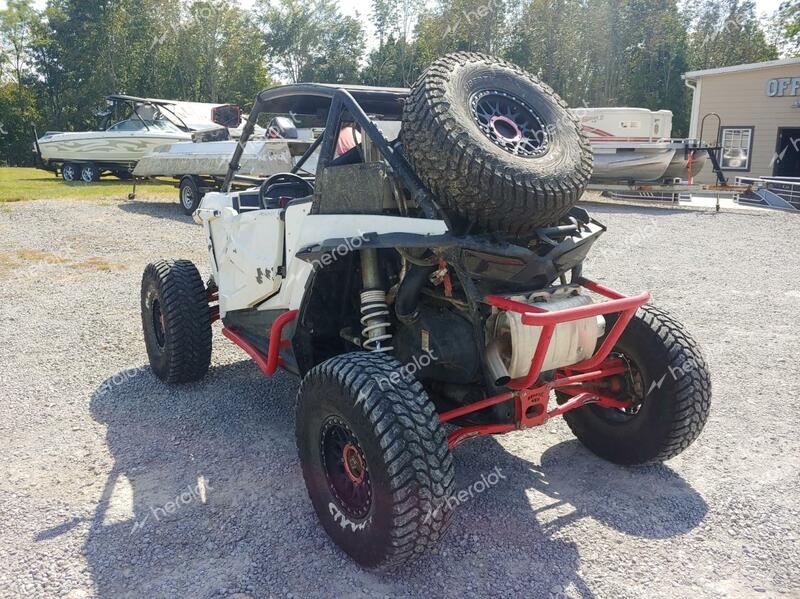 POLARIS RZR XP TUR 2016 white all terr gas 3NSVDE92XGF456299 photo #4