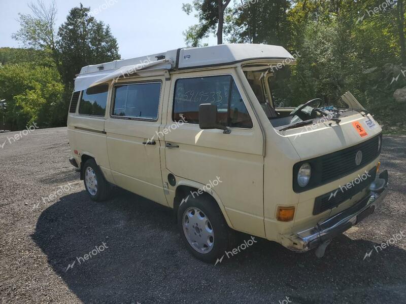 VOLKSWAGEN VANAGON CA 1983 cream  gas WV2ZB025XDH096691 photo #1