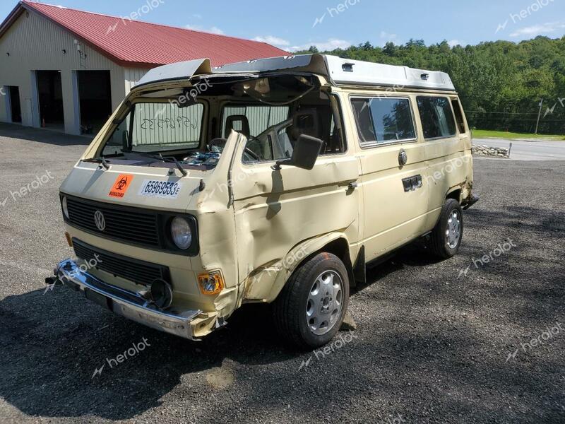 VOLKSWAGEN VANAGON CA 1983 cream  gas WV2ZB025XDH096691 photo #3