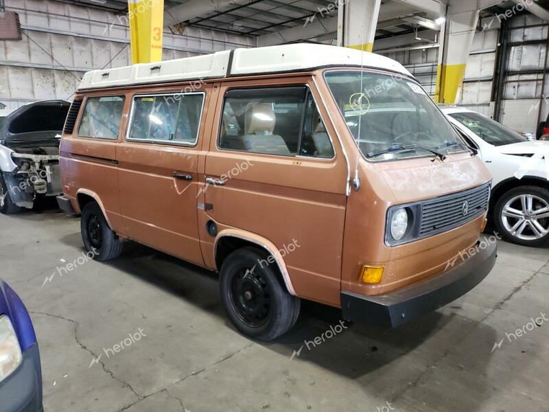 VOLKSWAGEN KOMBI CAMP 1981 orange  gas WV2ZA0256BH087261 photo #1