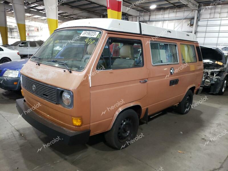 VOLKSWAGEN KOMBI CAMP 1981 orange  gas WV2ZA0256BH087261 photo #4