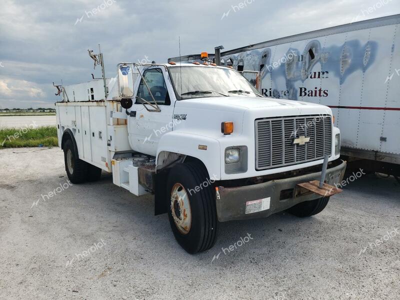 CHEVROLET KODIAK C7H 1994 white chassis diesel 1GBM7H1J0RJ114191 photo #1