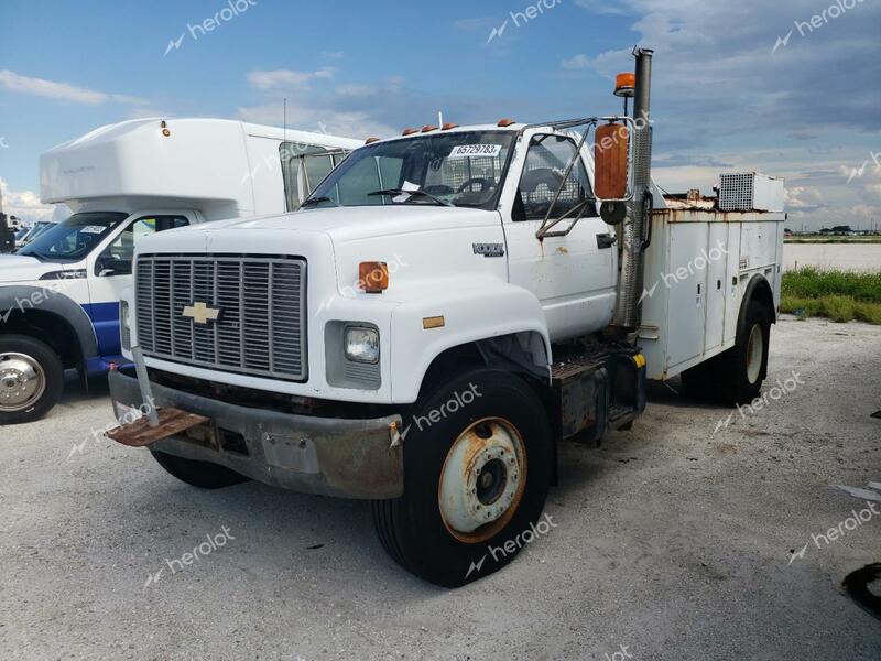 CHEVROLET KODIAK C7H 1994 white chassis diesel 1GBM7H1J0RJ114191 photo #3