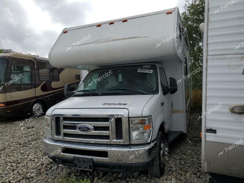 FORD E450 RV 2011 white  gas 1FDXE4FS4BDB28250 photo #3