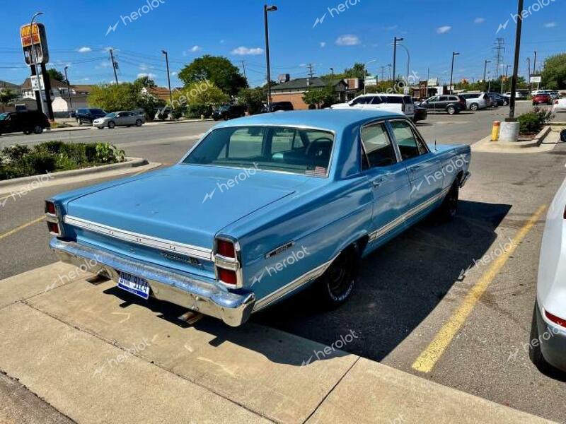 FORD FAIRLANE 1967 blue   7A34C156747 photo #4