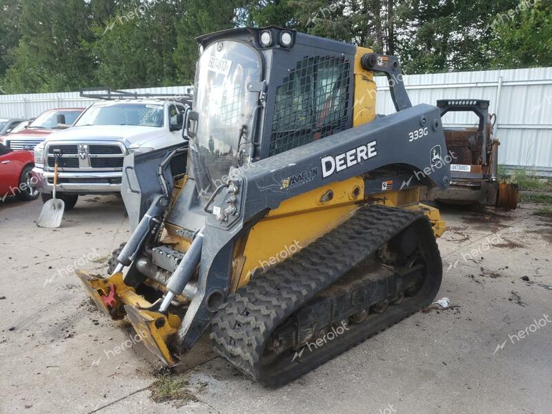 JOHN DEERE 333G 2017 yellow   1T0333GMVHF310854 photo #3