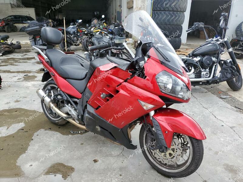 KAWASAKI ZG1400 B 2009 red road/str gas JKBZGNB149A010727 photo #1